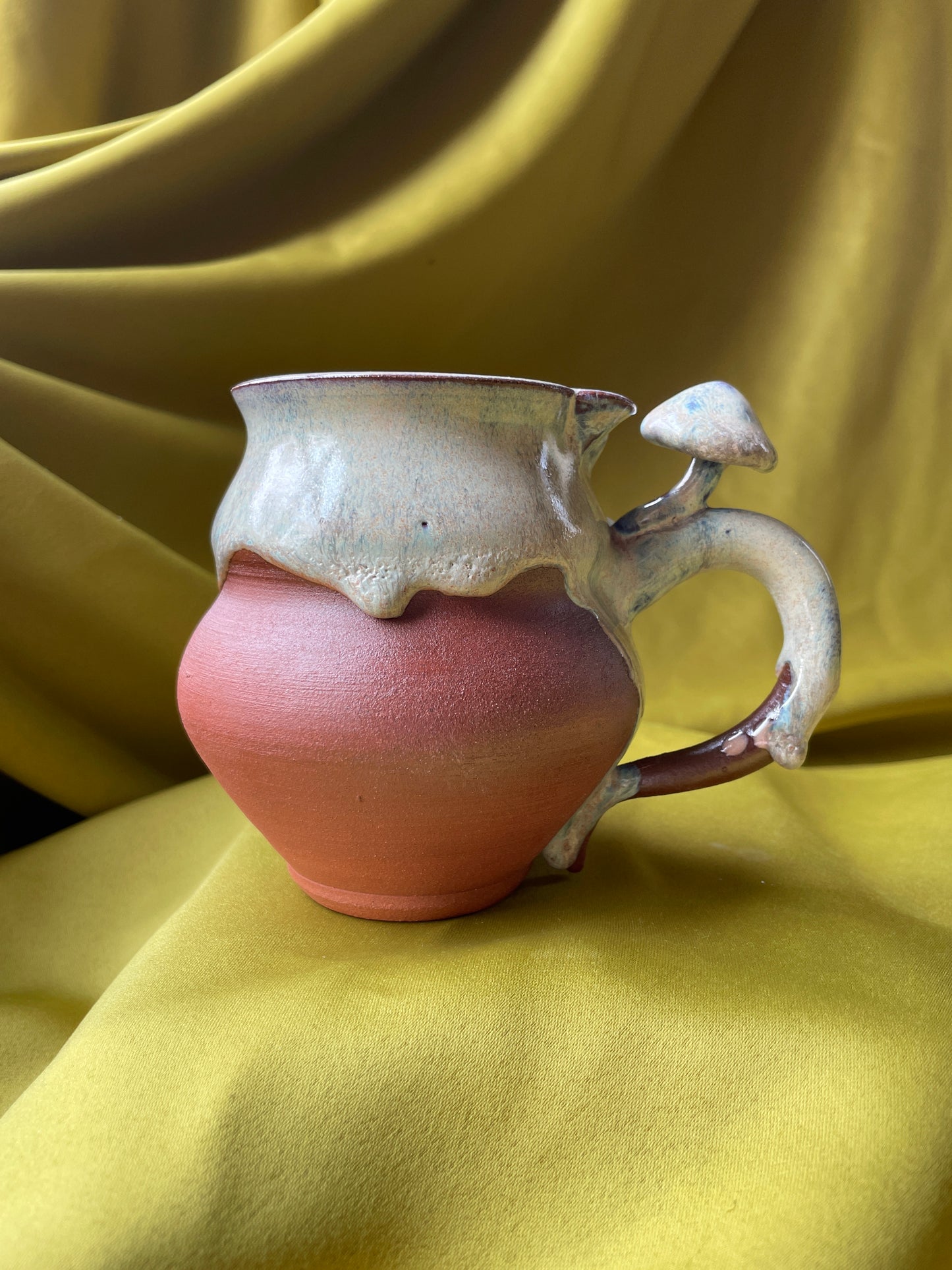 Mushroom Mug (2) w/Spoon